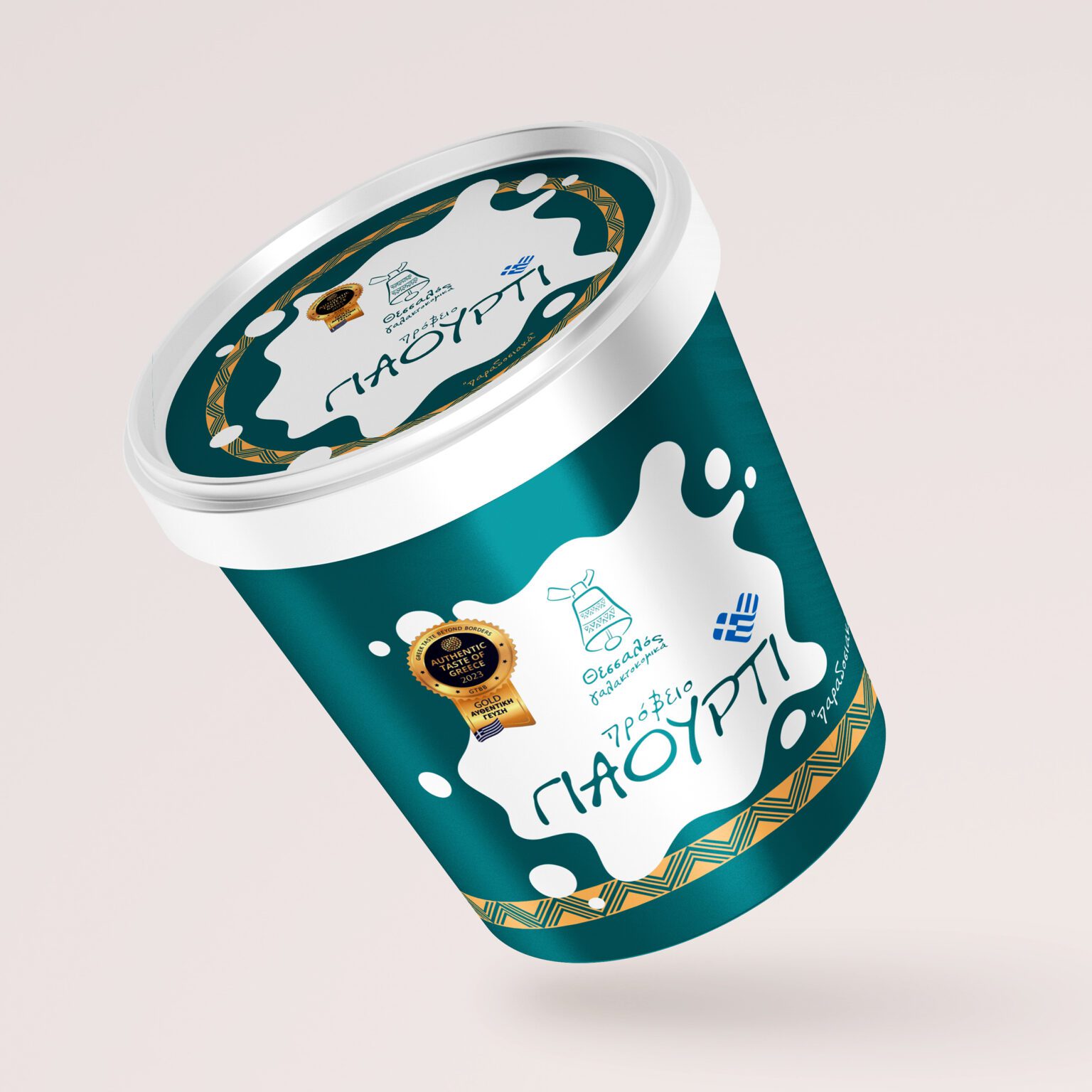 Γραφίστας Τρίκαλα BOURLIOS DESIGN AGENCY: Θεσσαλός Γαλακτοκομικά