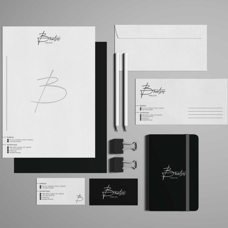 Bratsos branding
