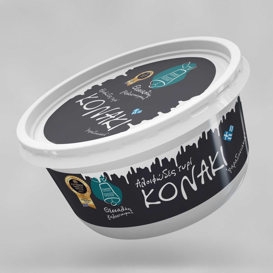 Γραφίστας Τρίκαλα BOURLIOS DESIGN AGENCY: Θεσσαλός Γαλακτοκομικά